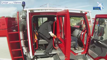Visite du Centre de Formation des Sapeurs Pompiers de la Vienne à Valdivienne