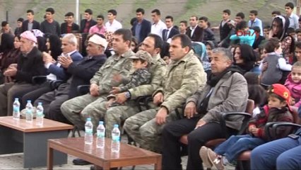 Şemdinli Derecik'te23 Nisan Coşkusu