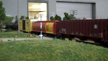 CSX F741 in HO Scale on the S&SS of NC Modular Railroad