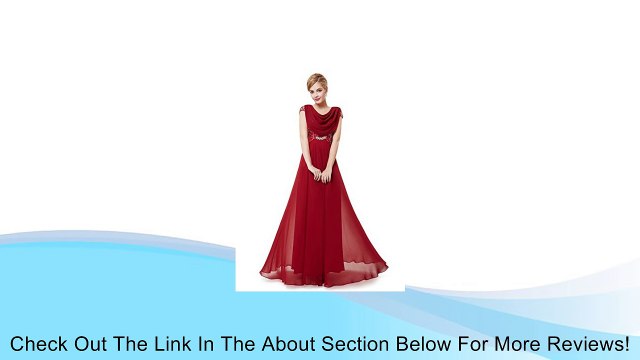 Ever PrettyTM Elegant Rhinestones Sequined Lace Long Formal Evening Dress 09989 Review