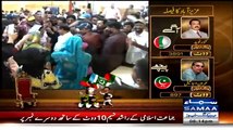 A Family From NA-246 Showing Their Love For Altaf Hussain And Chanting Against PTI