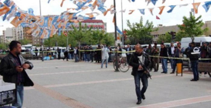 AK Parti Batman Seçim Bürosuna Silah Saldırı: 1 Ölü, 1 Yaralı