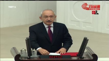 Kılıçdaroğlu "Meclis'i Kanun Yapma Fabrikası Olarak Gören Anlayış" Açıklaması