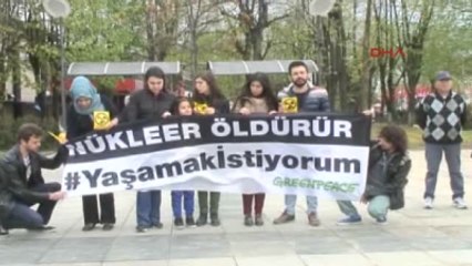 Düzce Greenpeace Üyelerinden Akkuyu Eylemi