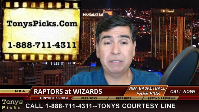 NBA Playoff Odds Game 3 Toronto Raptors vs. Washington Wizards FreePick Prediction Preview 4-24-2015