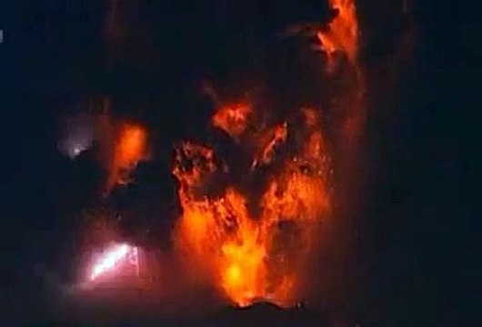 Erupcion volcan Chile 2015 - Volcan Calbuco