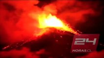 Momento Exacto De Erupción del Volcán Calbuco Puerto Montt Chile - Volcano Eruption 22-04-2015 (1)