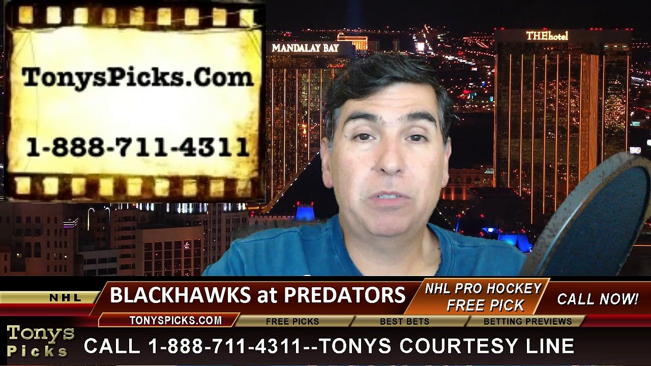 Nashville Predators vs. Chicago Blackhawks Game 5 Odds Free Pick Prediction Playoff Preview 4-23-2015