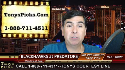 Nashville Predators vs. Chicago Blackhawks Game 5 Odds Free Pick Prediction Playoff Preview 4-23-2015