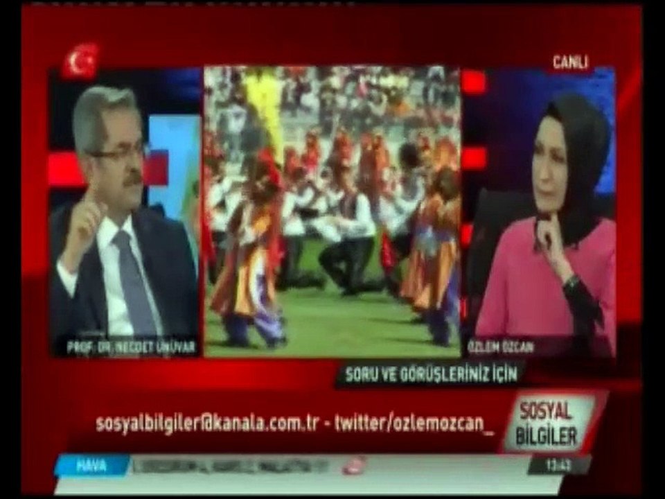Prof.Dr. Necdet Ünüvar, Kanal A Sosyal Bilgiler Programına Konuk Oldu