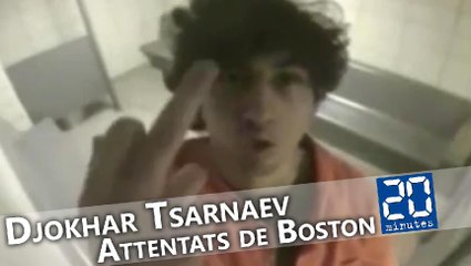 Djokhar Tsarnaev fait un doigt d'honneur dans sa cellule