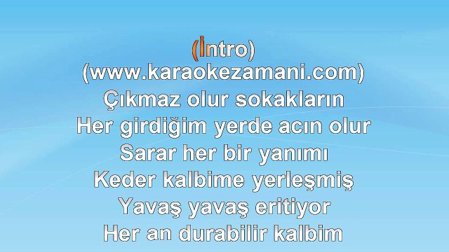 Doğuş - Herbişeyim - 2006 TÜRKÇE KARAOKE