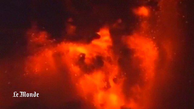 Eruption du Calbuco : une boule de feu dans le ciel chilien