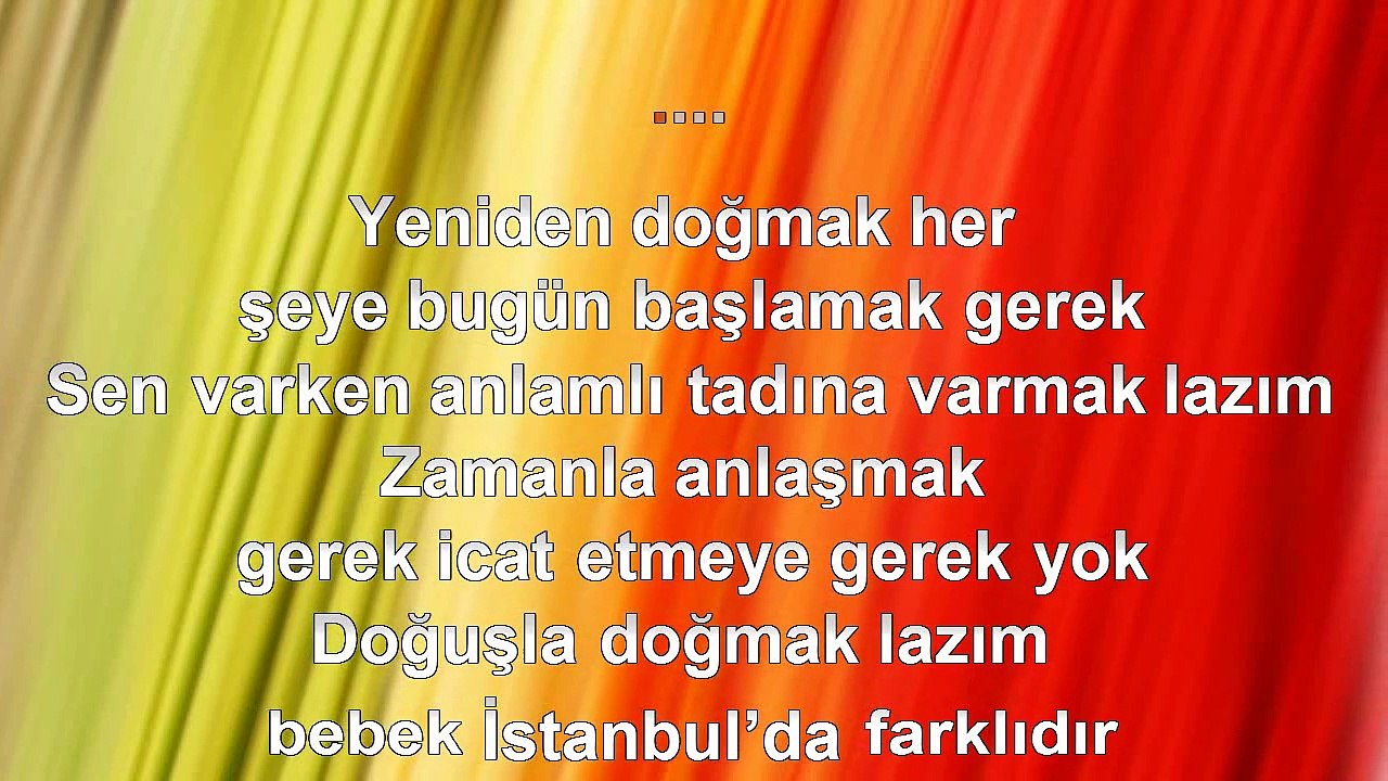 Doğuş - Naptın Gari Lo - (Evde Zeytin Yok) - (2012 TÜRKÇE KARAOKE