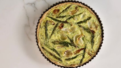 How to Make an Awesome Spring Vegetable Tart