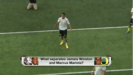 What separates Winston from Mariota?