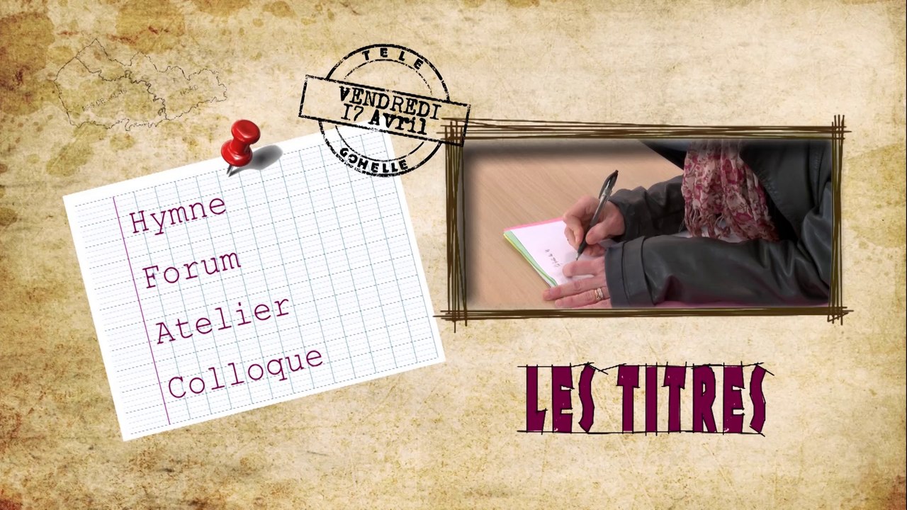 Journal du vendredi 17 avril 2015