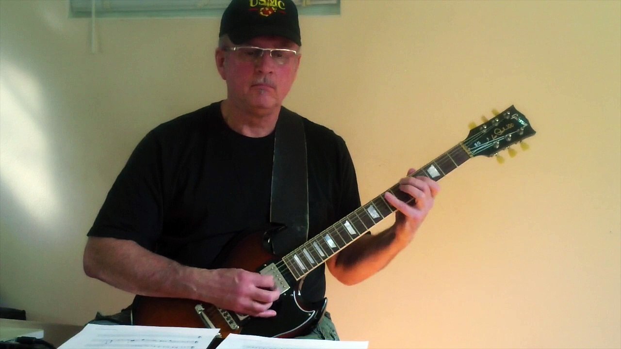 Dickey Betts hotel jam guitar solo - The Preacher - tab is available