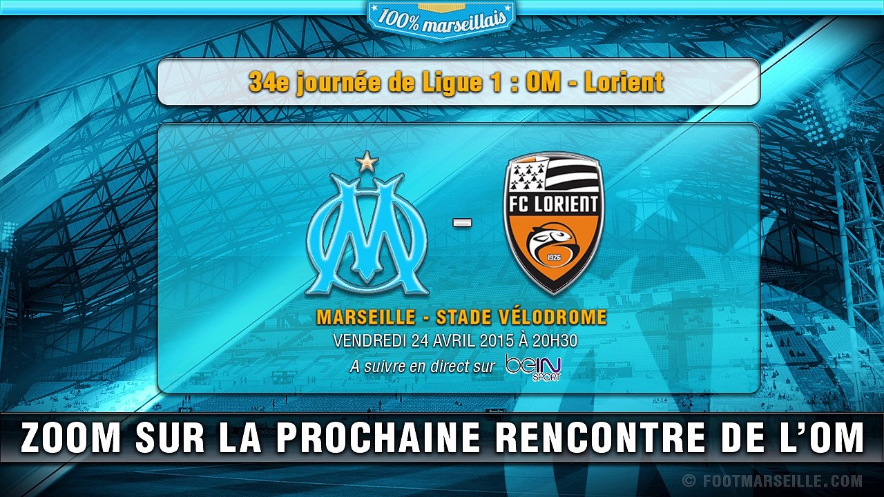 OM - Lorient : les stats d'avant match et la compo probable !