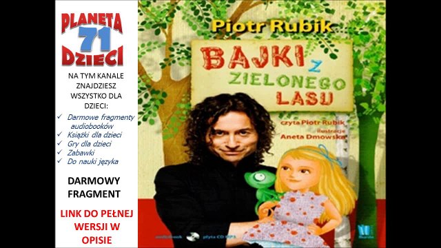 BAJKI Z ZIELONEGO LASU czyta Piotr Rubik (audiobook, bajki dla dzieci)