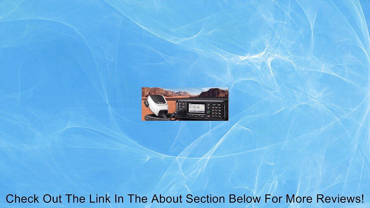 ICOM IC-F8100 #21 HF Transceiver Review