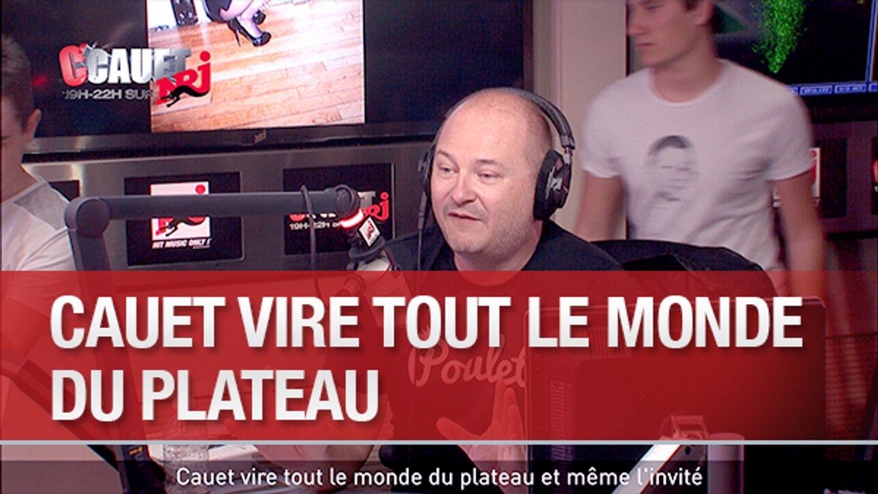 Cauet vire tout le monde du plateau et même l'invité - C'Cauet sur NRJ