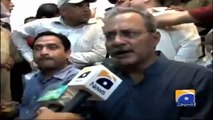 MQM Haider Rizwi and PTI Imran Ismail Speak to Media During NA 246 Elections