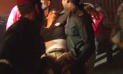 Policeman injured in clash in Karimabad