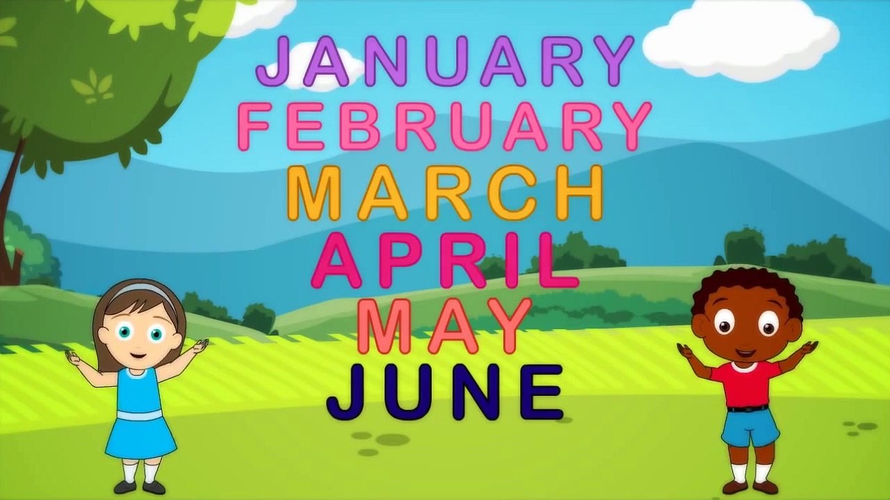 Months Of The Year Song - Ep 11 - Nursery Rhyme Street
