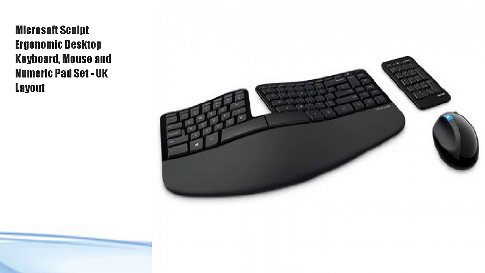 Microsoft Sculpt Ergonomic Desktop Keyboard Mouse Video Dailymotion