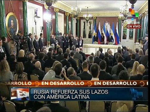 Moscú: Rusia y Argentina firman acuerdos bilaterales