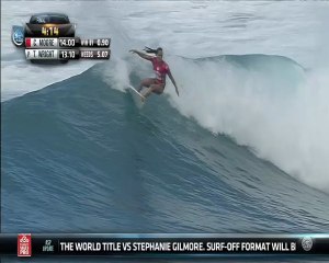 Finale Hawaï - Les 2 vagues du titre de Carissa Moore