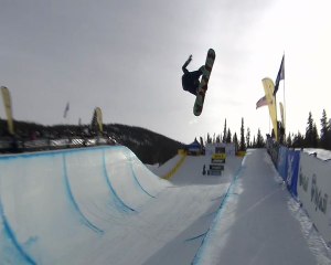 Snowboard Halfpipe - Run victorieux de Kelly Clark
