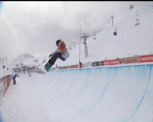 Burton European Tour - Victoire de Kelly Clark en halfpipe