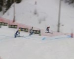 Skicross Are - Victoire de Oehling Norberg lors de la 1ère course