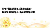 HP CF370AM No 305A Colour Toner Catridge - Cyan/Magenta