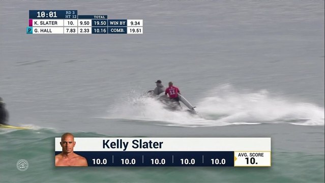 WSL Margaret River - Kelly Slater à 19,50