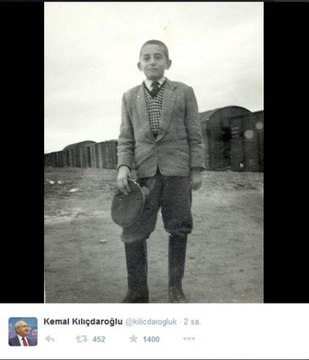 Kılıçdaroğlu Çocukluk Fotoğrafını Paylaştı