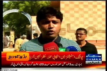 Sufyan Yusuf showed their reservations on the polling process of NA-246 By-polls