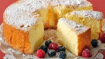 American Sponge Cake Recipe Demonstration - Joyofbaking.com