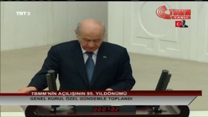 Bahçeli: Soykırım Yalanına Bel Bağlayanların Neyi Nasıl Karara Bağlayacakları Artık Milletimizin...