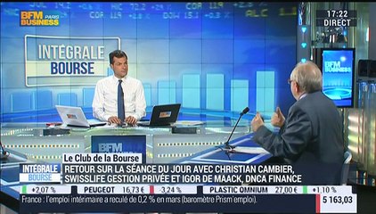 Download Video: Le Club de la Bourse: Christian Cambier, Igor de Maack et Mikaël Jacoby - 23/04