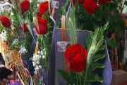 Políticos y ciudadanos celebran Sant Jordi