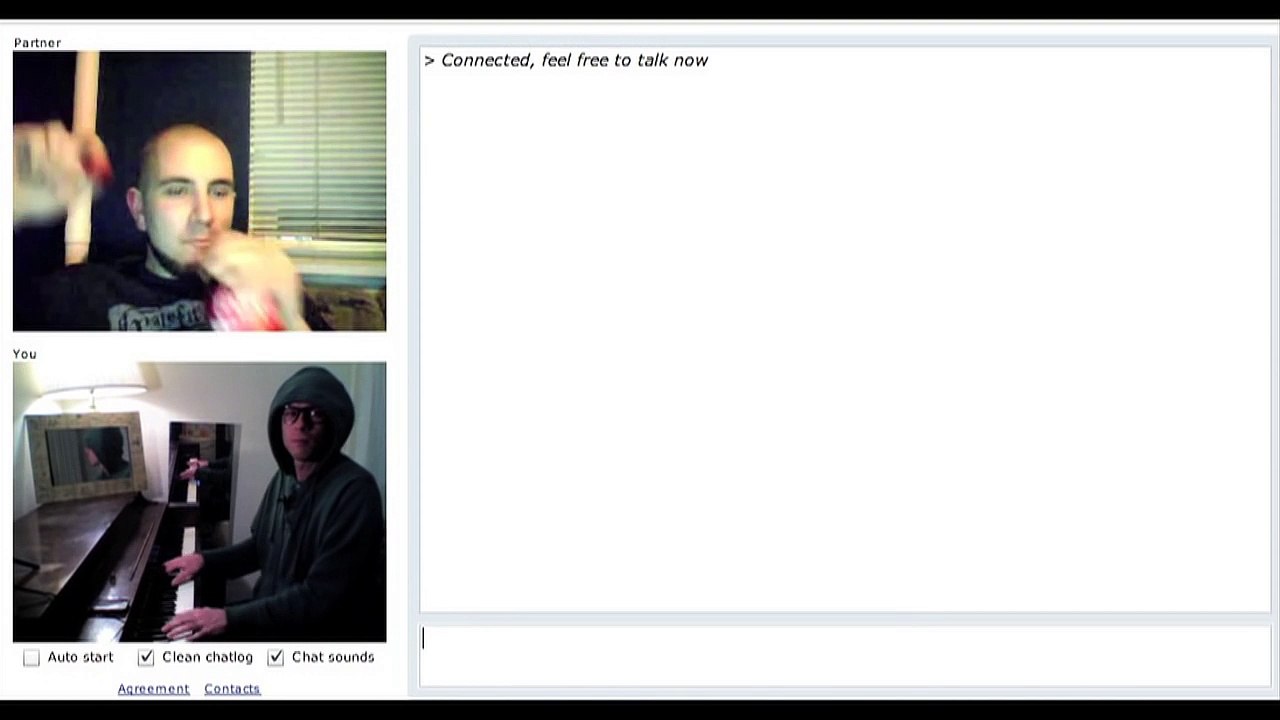 Chat Roulette Funny Piano Improv #1