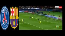 Gol Neymar, PSG vs Barcelona (1-3) Liga de Campeones 15.4.2015