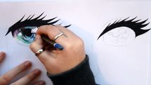 Galaxy Eyes - Anime - Speed Coloring