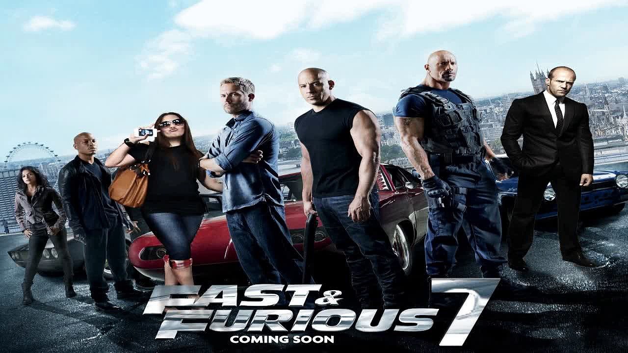 Furious 7 Official Extended First Look - Plane Drop (2015) - Paul Walker Movie HD