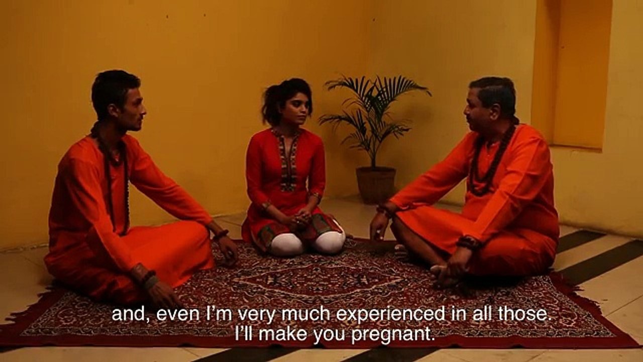 Sadhu Baba Taking Advantage of a Lady Chochi Baba - Matinee Masala