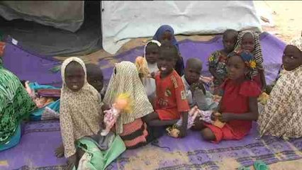 Life as a child in an African refugee camp