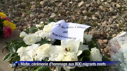 Naufrage en Méditerranée: cérémonie pour les victimes à Malte